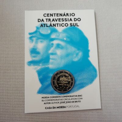 2022 - 100 Years of the First Crossing of the South Atlantic by Plane (Coin Card)