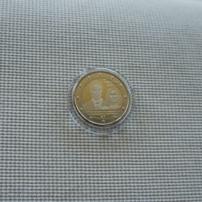 2015 (LU)  - 15th Anniversary of the Accession to the Throne of H.R.H. the Grand Duke  (UNC)