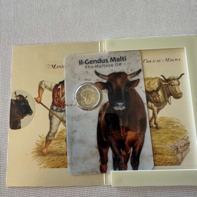 2025 (MT) - Indigenous Species: The Maltese Ox (coincard)