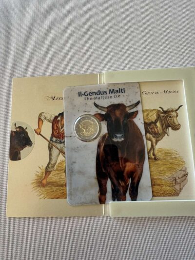 2025 (MT) - Indigenous Species: The Maltese Ox (coincard)