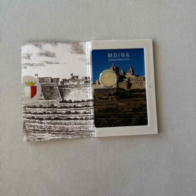 2025 (MT) - Walled Cities: Mdina (coincard)