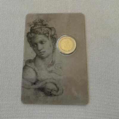 2025 (SM)  550th anniversary of the birth of Michelangelo (COINCARD) - Image 3