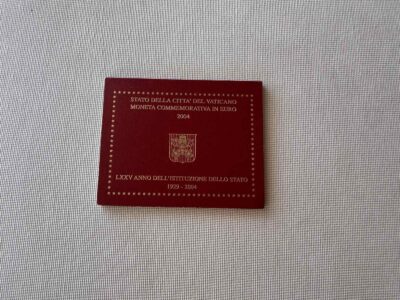 2004 (VA) – 75th Anniversary of the Foundation of the Vatican City State (coincard) - Image 2