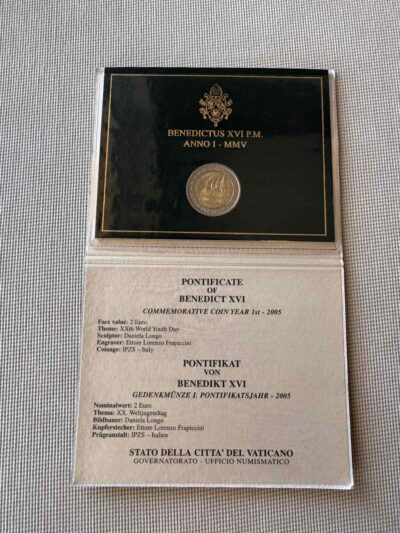 2005 (VA) - 20th World Youth Day (Coincard)