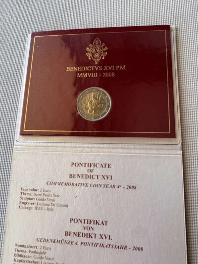 2008 (VA) - The Year of St. Paul – the 2000th Anniversary of his Birth (Coincard) - Image 3