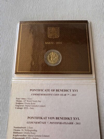 2011 (VA) - 26th World Youth Day (Coincard) - Image 3