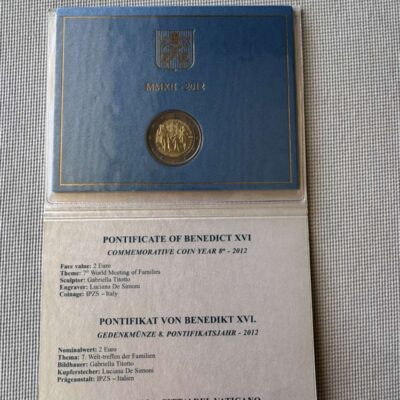 2012 (VA) - 7th World Meeting of Families In Milan (Coincard)