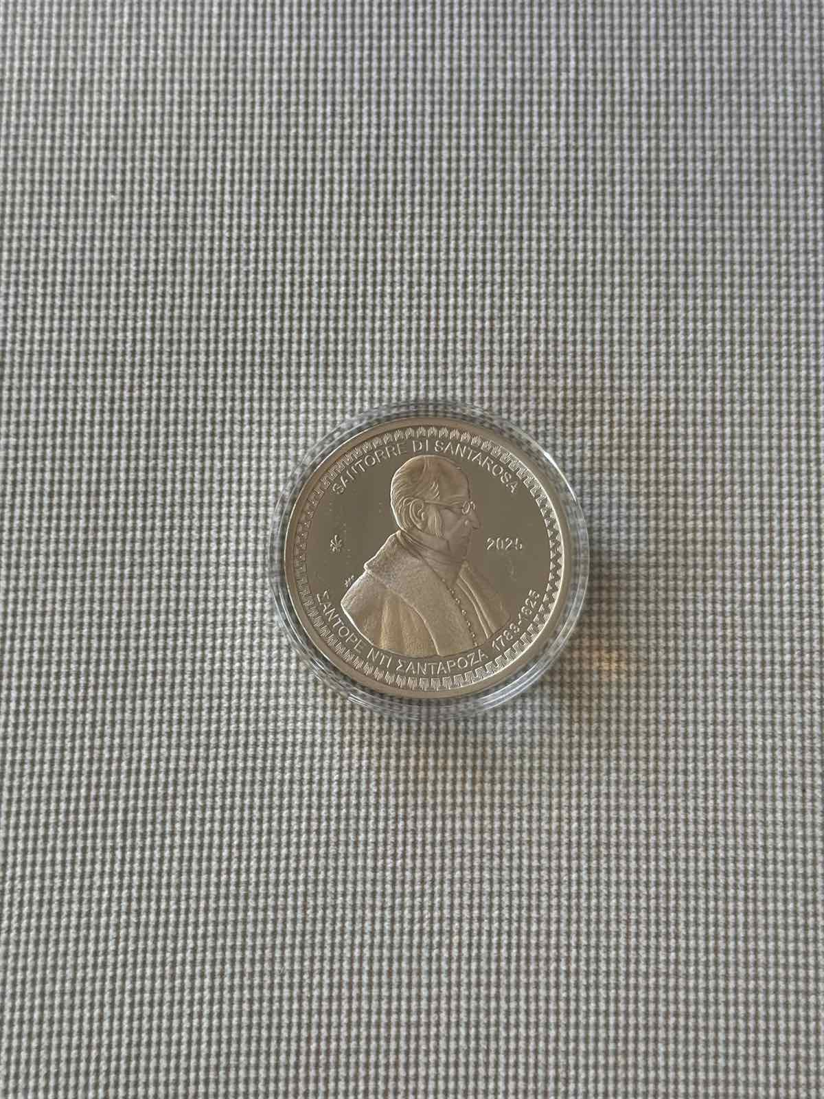 GREECE SILVER COIN 2025 10 euro Santaroza - Image 2