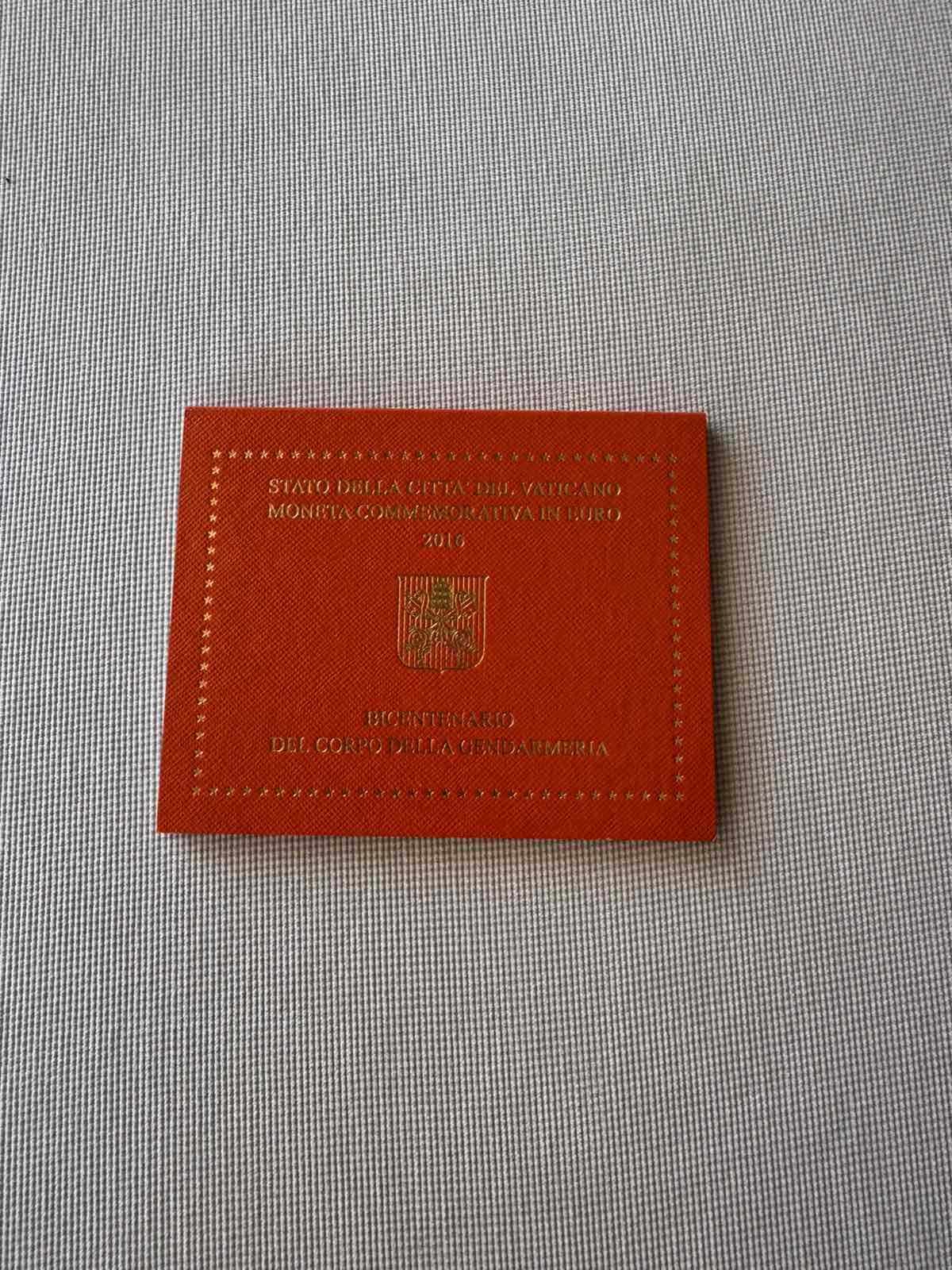 2016 (VA) - Bicentenary of the Vatican Gendarmerie (Coincard) - Image 4