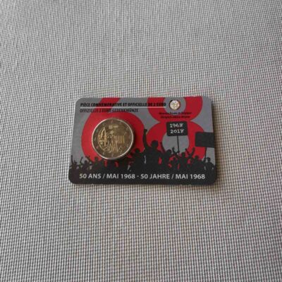 2018 (BE) - The 50th Anniversary of May 1968 Events in Belgium (COINCARD) FR