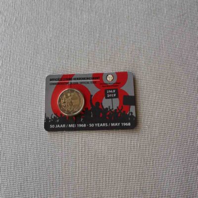 2018 (BE) - The 50th Anniversary of May 1968 Events in Belgium (COINCARD) NL