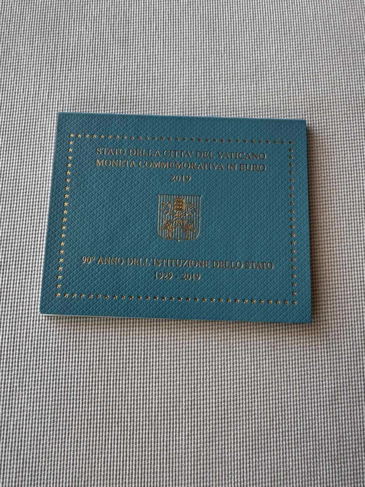 2019 (VA) - 90th Anniversary of the Foundation of the Vatican City State (Coincard) - Image 2