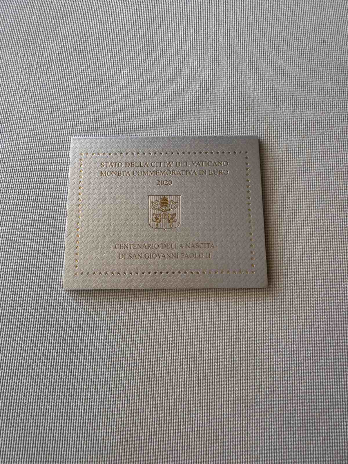 2020 (VA) - 100th Anniversary of the Birth of Pope John Paul II (Coincard) - Image 2