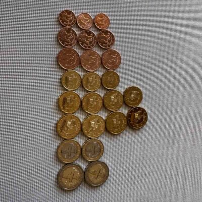 CYPRUS UNC REGULAR COINS