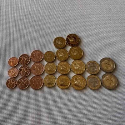 CYPRUS UNC REGULAR COINS