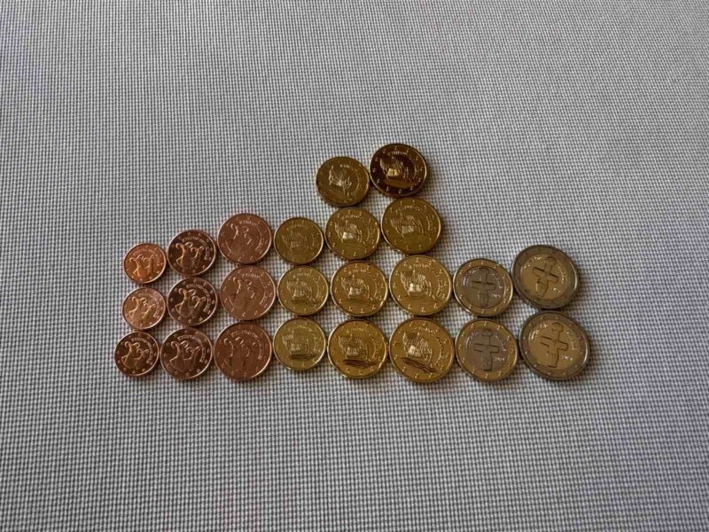 CYPRUS UNC REGULAR COINS