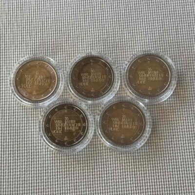 2025 (DE) -  35 Years of German Unity (5 LETTERS) (UNC)