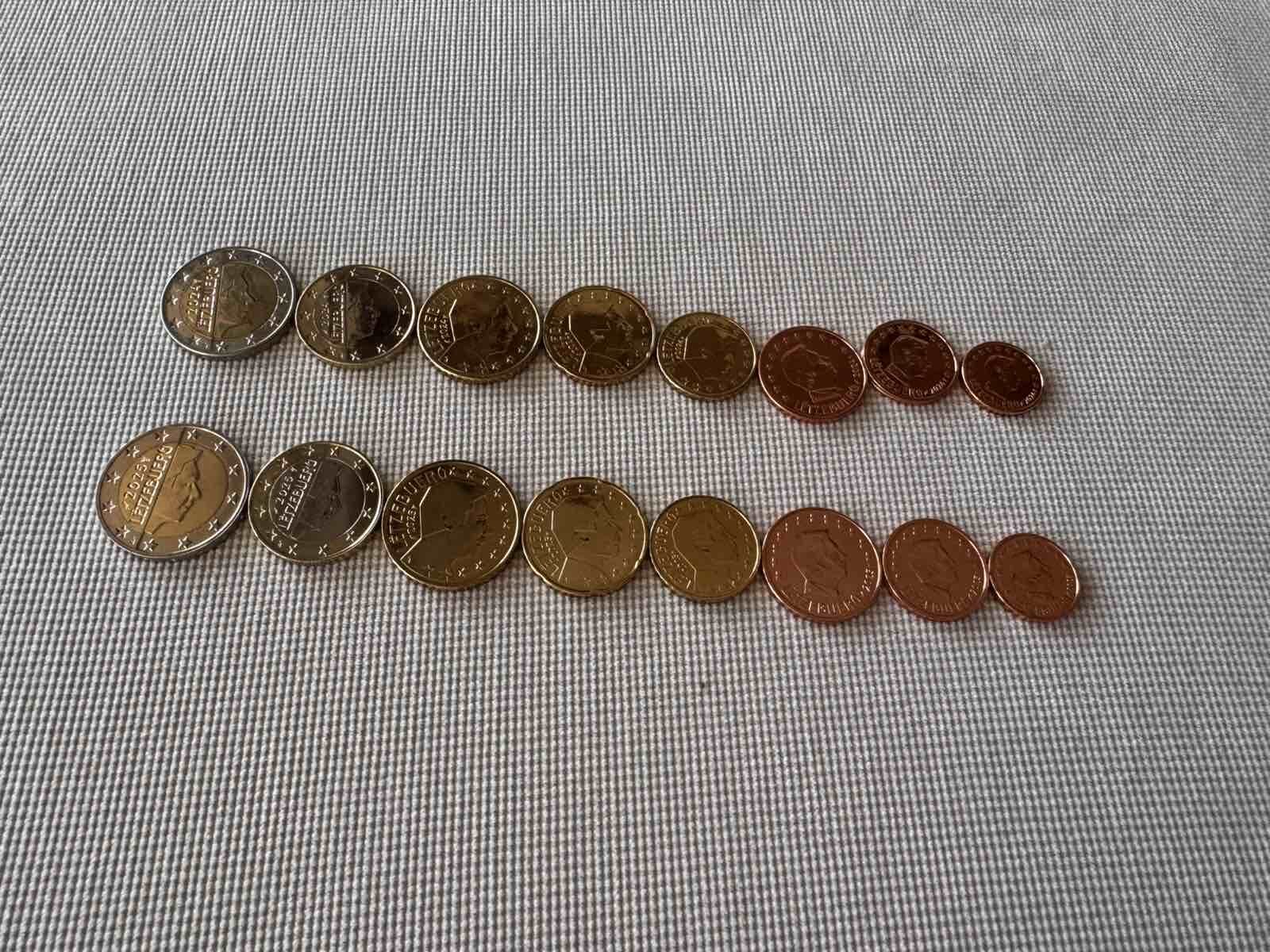 LUXEMBOURG UNC SET 2024 + 2025