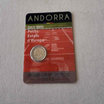 2025 (AD) – 2025 Games of the Small States of Europe in Andorra (coincard)