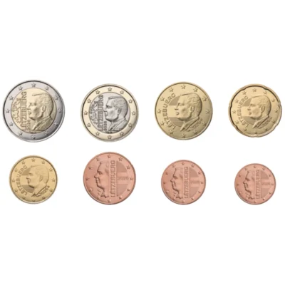 2026 UNC LUXEMBOURG 1c - 2 Euro (NEW DESIGN)