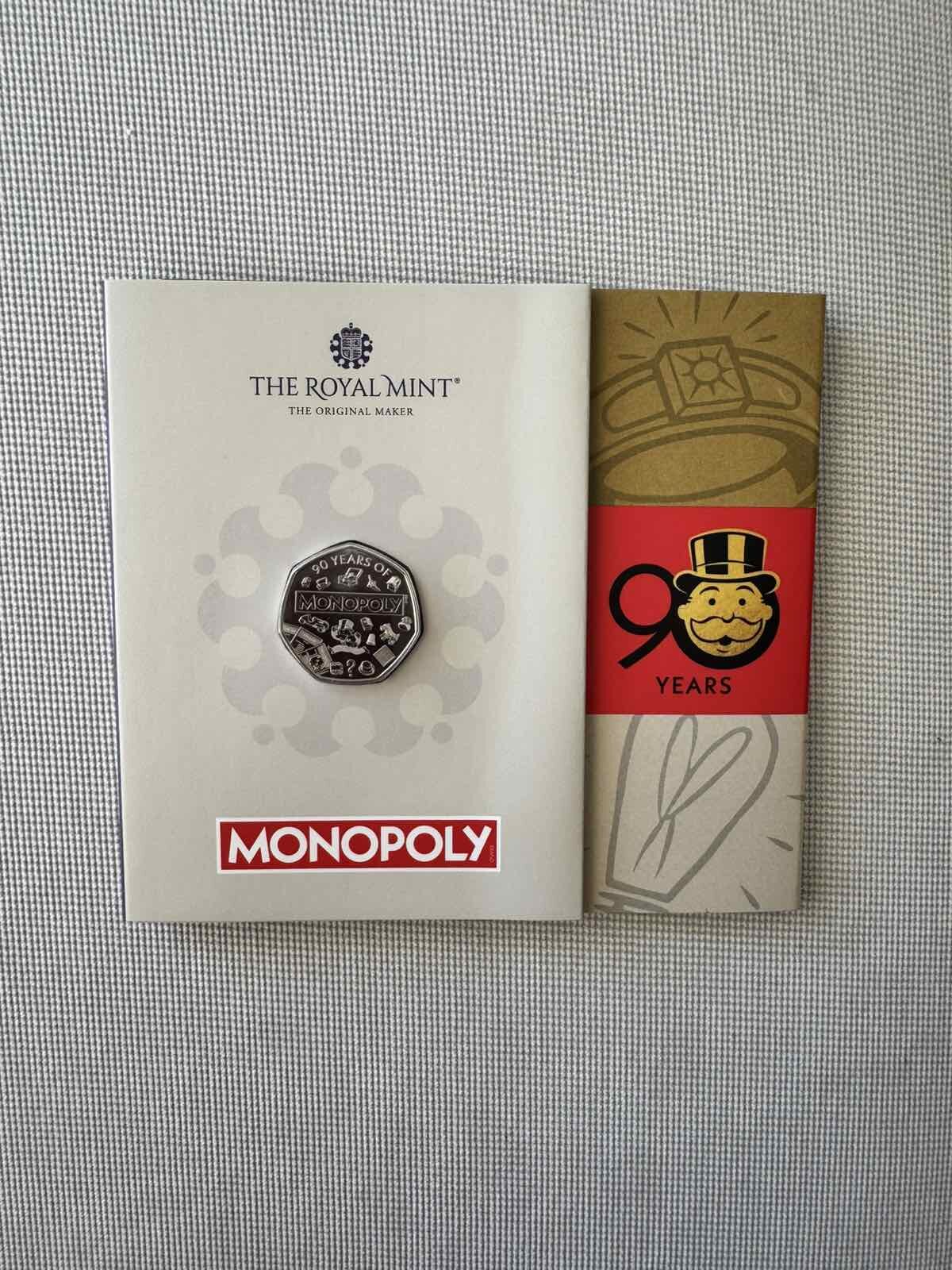 50 Pence - Charles III Monopoly - Image 2